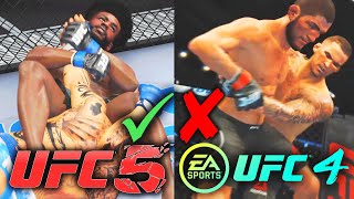 UFC 5 Is Here! 5 Ways UFC 5 Can Be Better Than UFC 4