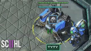 Proxy Barracks in Enemy Base?! - StarCraft 2: Stats vs. TY