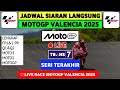Jadwal MotoGP Valencia 2025 Hari Ini π