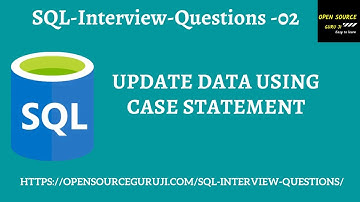 Update data using case statement