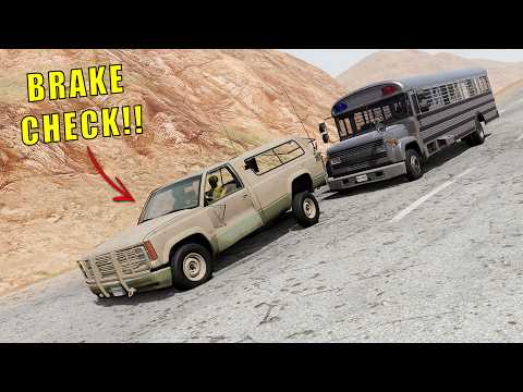 BeamNG Drive - Cars vs RoadRage #43 (Stop Them All)