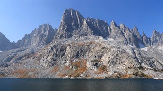 Hiking off-trail Minaret Lake to Iceberg Lake Cross Country Route in the Ansel Adams Wilderness