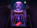3D Crystal Ball Night Lamp | #unboxing #ytshorts #light #ledlights #3dledlight #crystalball #rgb #yt