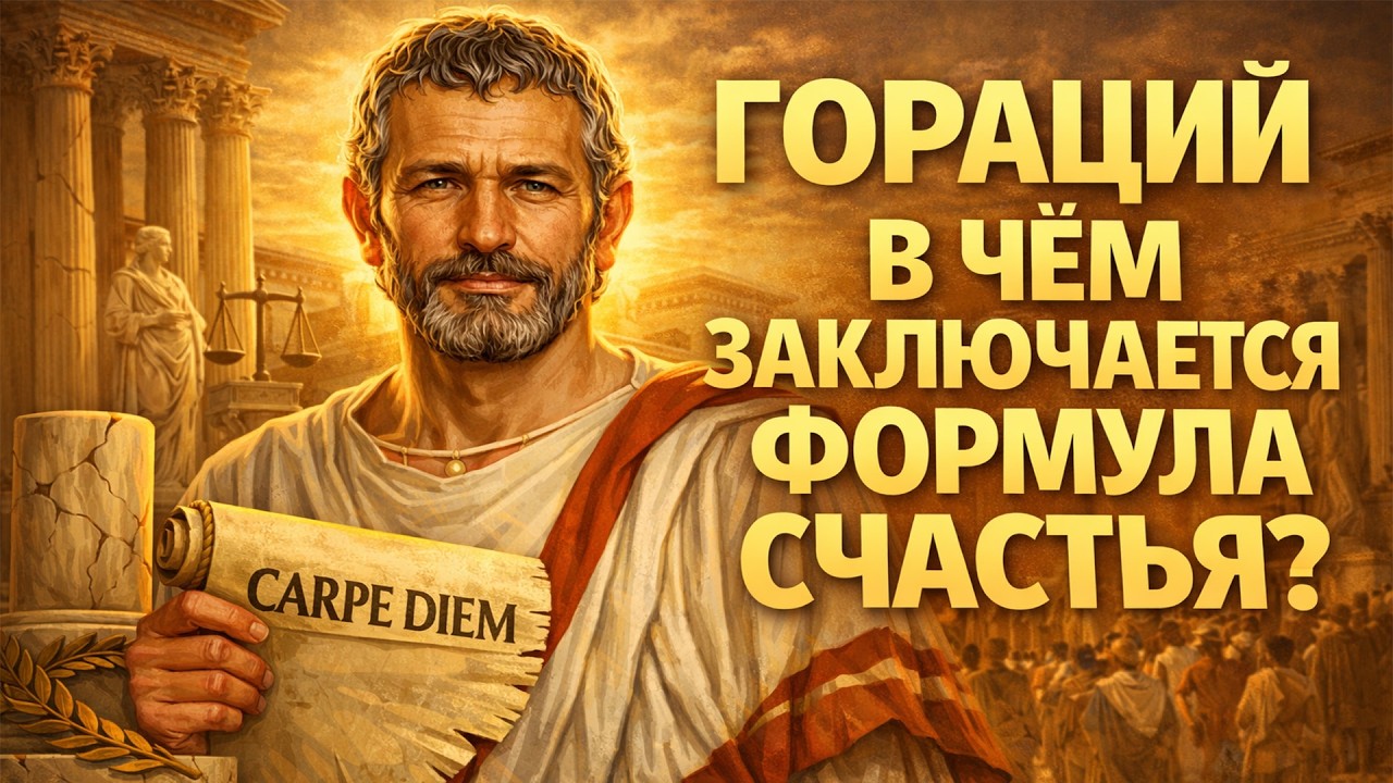 ГОРАЦИЙ: Этот римлянин знал ФОРМУЛУ СЧАСТЬЯ еще 2000 лет назад! ОТКРОВЕНИЕ поэта!