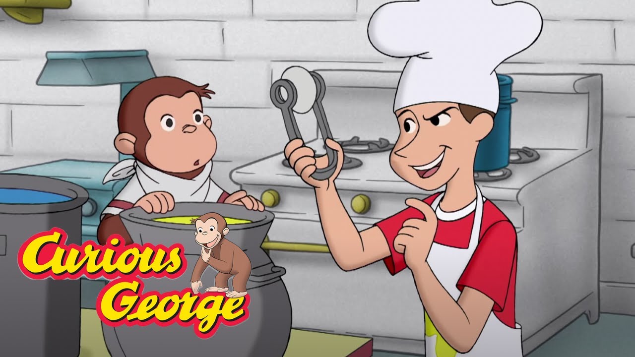 ⁣Curious George The Color of Monkey  Kids Cartoon  Kids Movies  Videos for Kids