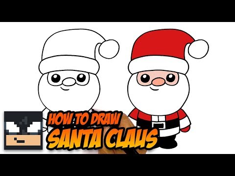 How To Draw Santa Claus | Christmas Tutorial