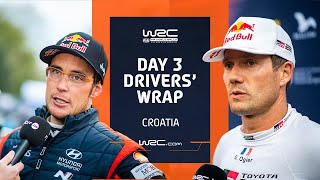 Drivers' Wrap Day 3 | WRC Croatia Rally 2023