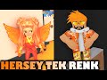 24 SAAT BOYUNCA HER ŞEY TEK RENK !! [🔶 TURUNCU 🔶] | Roblox Adopt Me Fall Update 🍁| Roblox Türkçe