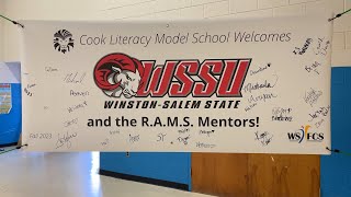 Cook Literacy Model School and WSSU Kick Off Year 2 Of Mentorship Program