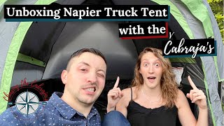 UNBOXING NAPIER BACKROADZ TRUCK TENT VLOG | Ford Ranger