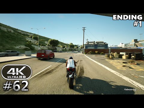 Grand Theft Auto 5 Gameplay Walkthrough Part 62 Ending 1 - GTA 5 PC 4K 60FPS ULTRA (No Commentary)