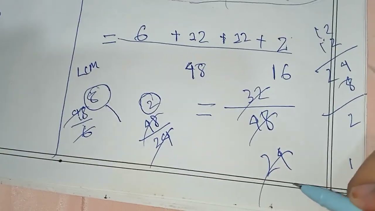Addition of Fraction || Short Tricks || Explained in Hindi || Growth Study