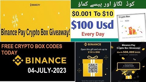 CRYPTO BOX CODES TODAY