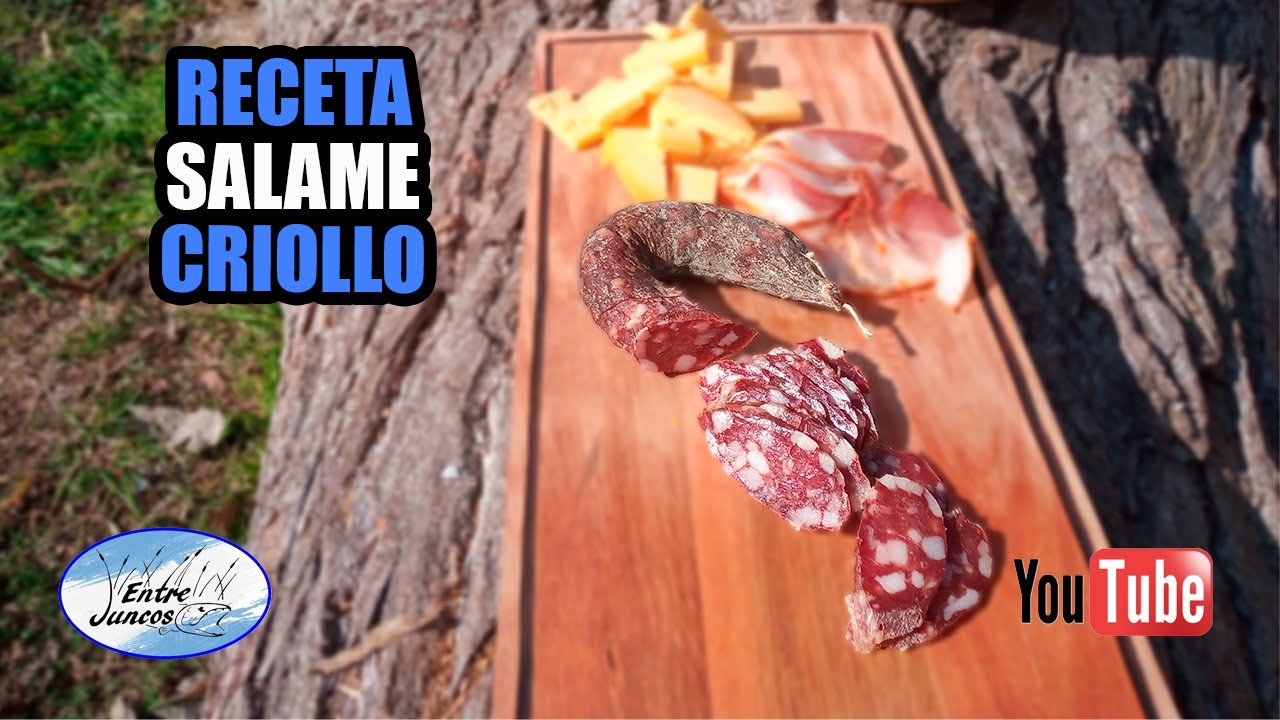 RECETA DE SALAME CASERO - PASO A PASO
