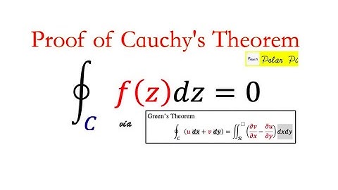 Proof of Cauchy