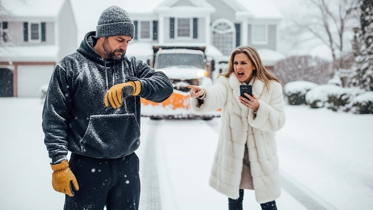 HOA Karen Demanded My Snowplow Clear Her Driveway First, Learned I Just Bought Her Mortgage