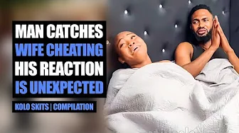 Man catches Wife Cheating, His Reaction Is Unexpected | Kolo Skits 
