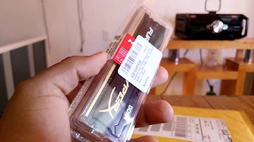 Unboxing Memória RAM HyperX Fury 8GB DDR4 2133MHz