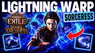 THIS LIGHTNING WARP BUILD IS INSANELY OP IN 0.5! POE 2 Sorceress Build 0.5 (NEW META)