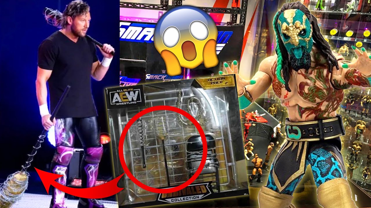 TONS OF AEW ACTION FIGURE NEWS! NEW PLAYSET!? - YouTube
