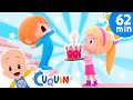 Cumpleaños feliz y más canciones infantiles con Cleo y Cuquín | Familia Telerin