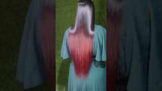 Red Ombre #redombre #colour #colourchange  #trending #hair #shinyhair #smooth
