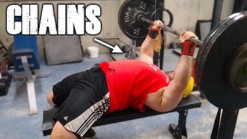 Chains on Max Effort Bench Press Day (Westside Barbell/Conjugate Method)