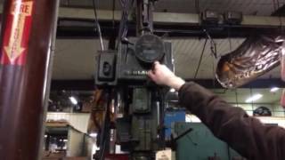 Clausing multi head drill press