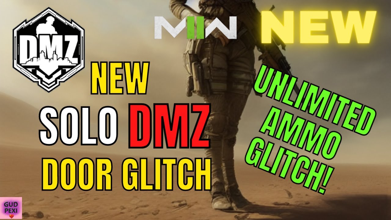 *NEW* SOLO DMZ/WARZONE UNLOCK DOOR GLITCH! (+ UNLIMITED AMMO GLITCH