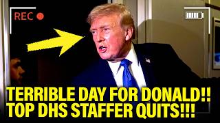 Trump LOSES IT as TOP DHS Official SUDDENLY QUITS!!