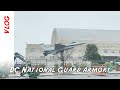 DC Vlog - Drive to the DC National Guard Armory and the US Capitol surrounded by troops