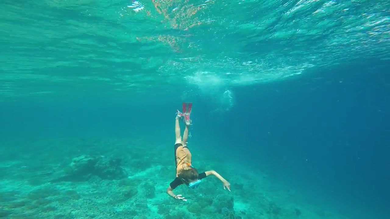 Snorkeling Gili Meno - Noah freediving - YouTube