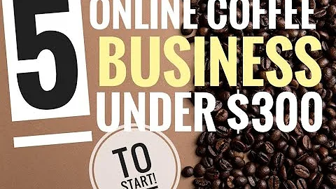 Create an Online Coffee Business with Dropshipping