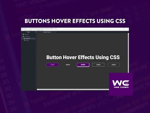 Buttons Hover Effects Using CSS
