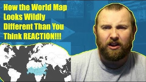How the World Map Looks Wildly Different Than You Think REACTION!!