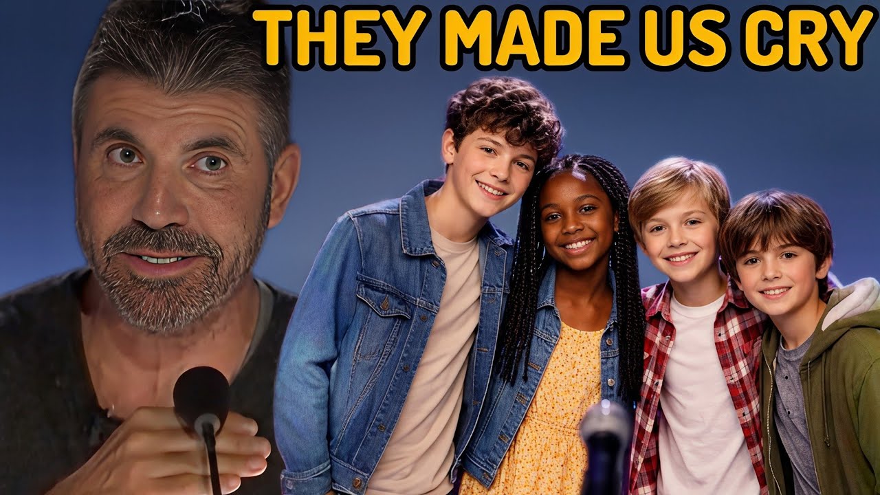 Четверо детей вышли на сцену AGT… То, что произошло дальше, заставило весь мир замолчать.