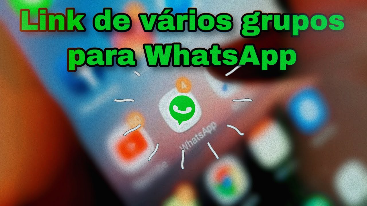 Vários grupos de WhatsApp - YouTube