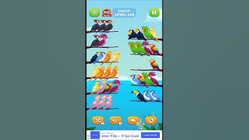 Bird Sort Puzzle l Classic Level 228 l Bird Sort Color Puzzle l Bird Sort Puzzle Challenge #gameplay