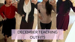 A WEEK OF DECEMBER TEACHING OUTFITS 2019 screenshot 4