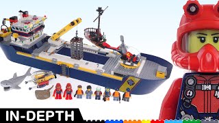 Their biggest floating boat yet: LEGO City Ocean Exploration Ship review! 60266