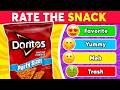 Rate the Candy & Snack Challenge | Ultimate Snack & Candy Tier List 2026 🍋🍬🍟 Quiz Diver