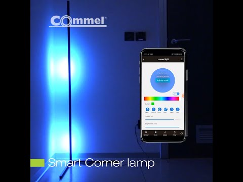 Commel Smart WiFi corner lamp