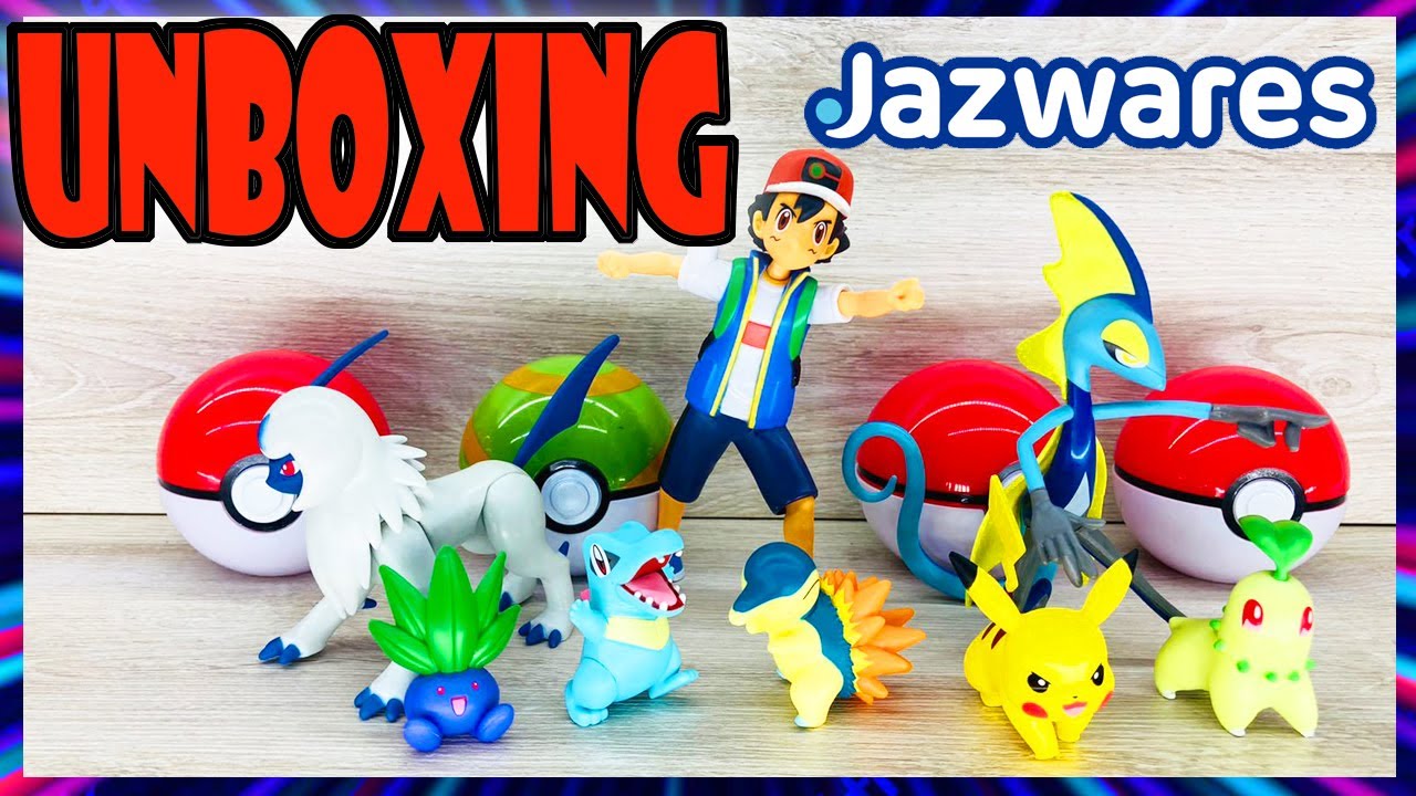 UNBOXING LOS NUEVOS POKEMON JAZWARES YouTube