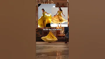 CGI in Disney Princess live action dresses #disney #vfx