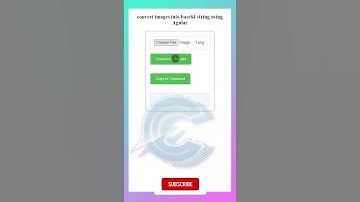 Creating an Image to Base64 Converter App using #Angular with #ChatGPT #OpenAI #LanguageModel
