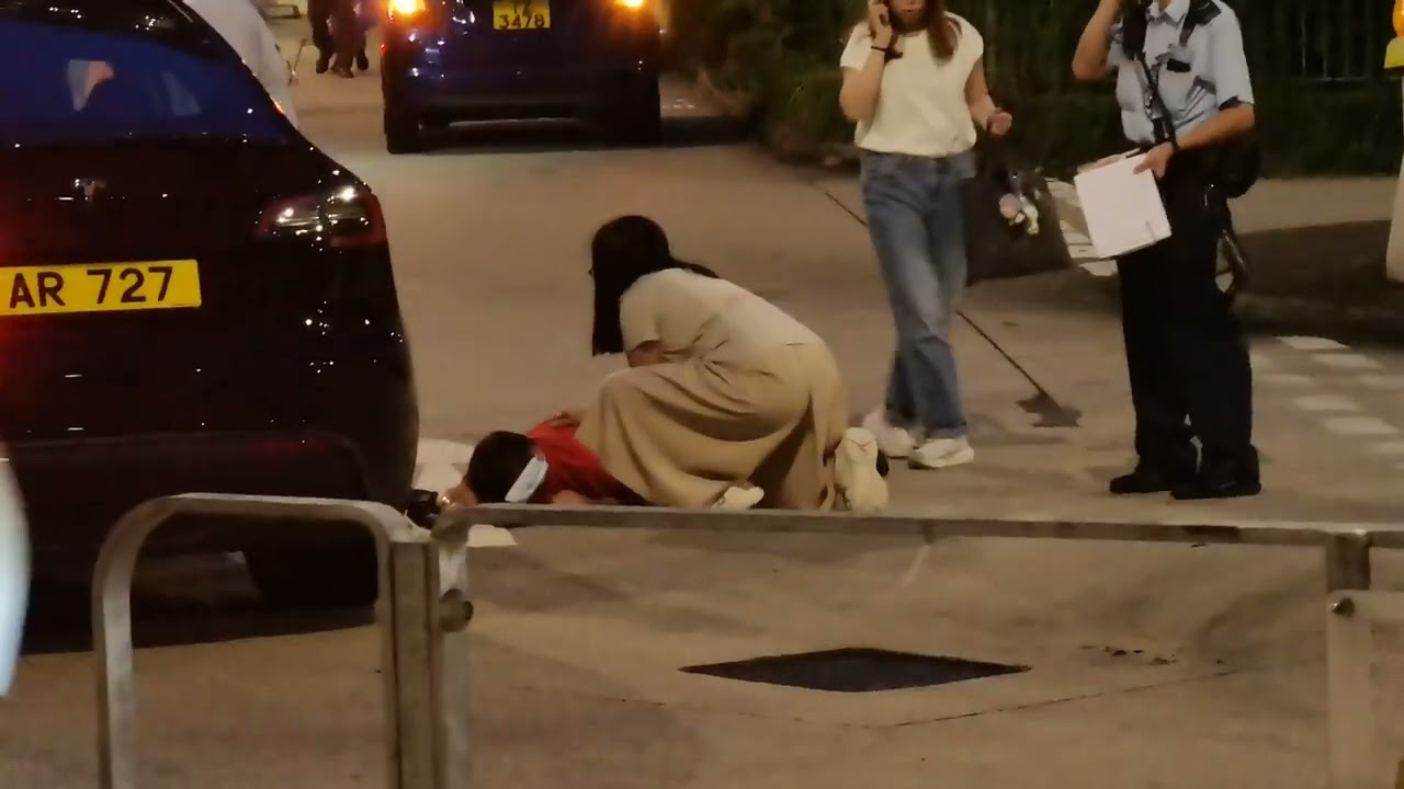 不要亂過馬路, 想節省一點時間換來的是自己受傷