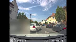 VIDEO: Scene aproape ireale la Sibiu - Sibian amenințat cu pistolul în trafic 1 video