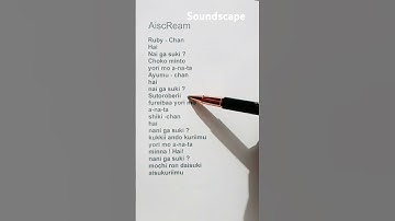 Thumbnail of Aiscream AI Scream lyrics  #aiscream #ruby #ayumu #shiki #short