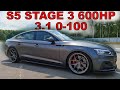 ОБЗОР AUDI S5 STAGE 3 - 600 сил НА КАЖДЫЙ ДЕНЬ!