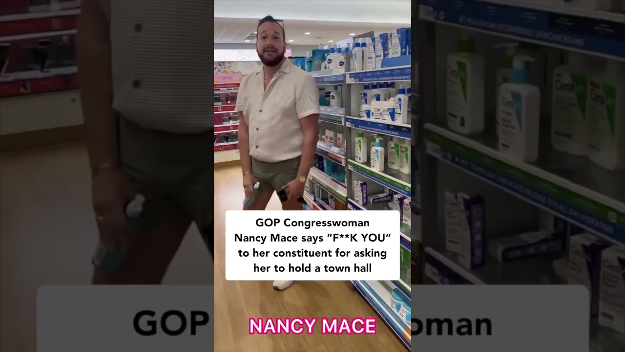 Nancy Mace MELTS DOWN at her own constituent